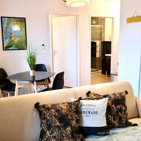 Apartmán T2/hyper Centre La Teste/5 Mins Port Et Marche!